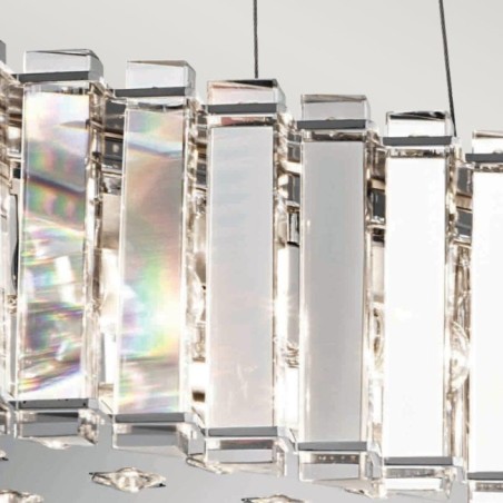 Lámpara de techo Crystal Skye (8 luces)