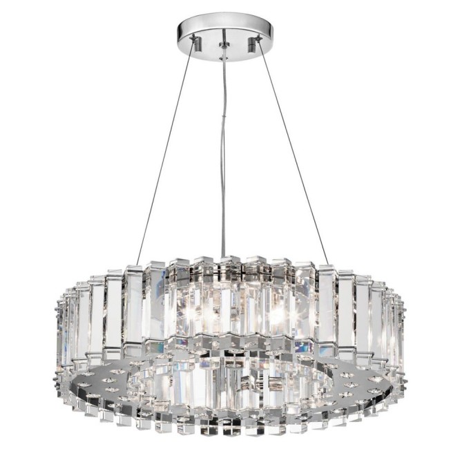 Lámpara de techo Crystal Skye (8 luces)