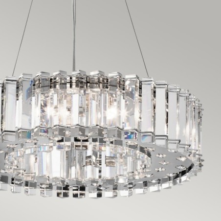 Lámpara de techo Crystal Skye (8 luces)