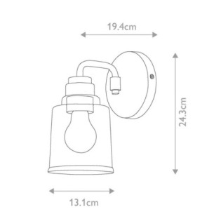 Aplique de pared Aivian