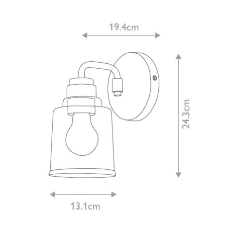 Aplique de pared Aivian