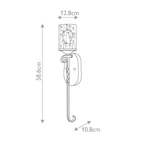 Aplique de pared Casa