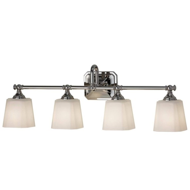 Aplique de pared para baños Concord (4 luces)