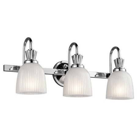 Aplique de pared para baños Cora (3 luces)