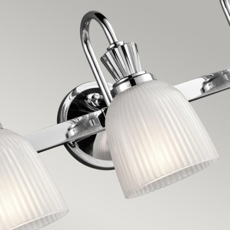 Aplique de pared para baños Cora (3 luces)