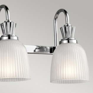 Aplique de pared para baños Cora (3 luces)