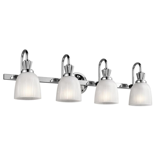 Aplique de pared para baños Cora (4 luces)