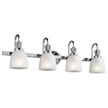 Aplique de pared para baños Cora (4 luces)