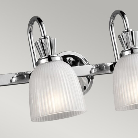 Aplique de pared para baños Cora (4 luces)