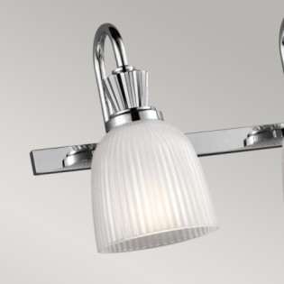 Aplique de pared para baños Cora (4 luces)