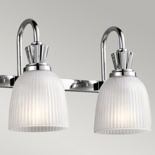 Aplique de pared para baños Cora (4 luces)