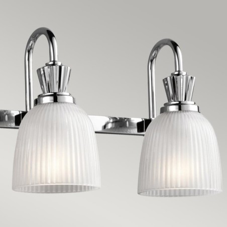 Aplique de pared para baños Cora (4 luces)