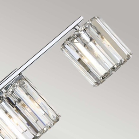 Aplique de pared para baños Divine (3 luces)