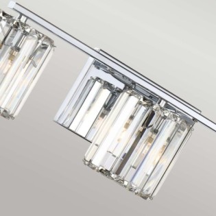Aplique de pared para baños Divine (3 luces)