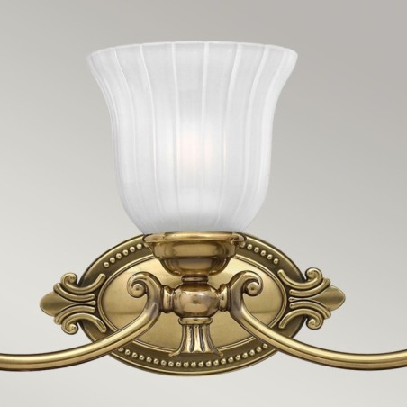 Aplique de pared para baños Francoise (3 luces)