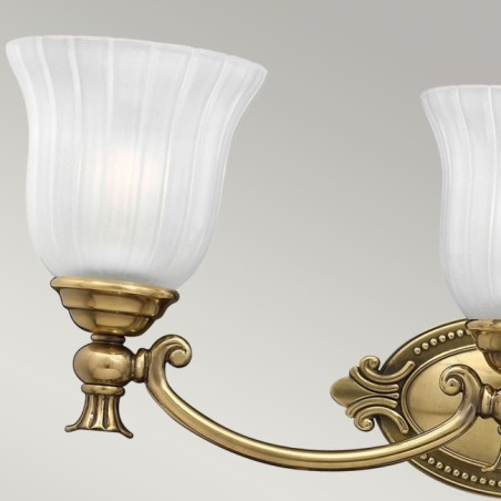 Aplique de pared para baños Francoise (3 luces)