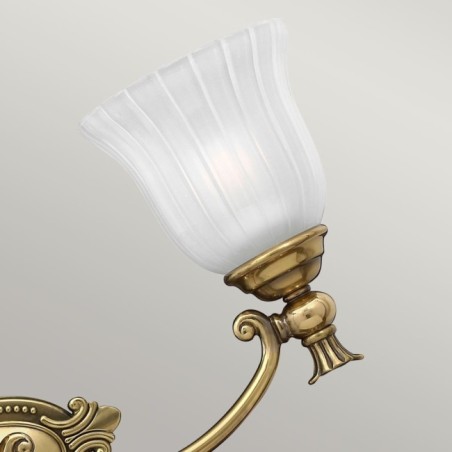 Aplique de pared para baños Francoise (3 luces)