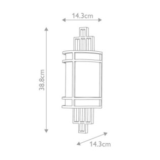 Aplique de pared Fusion