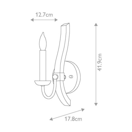 Aplique de pared Middlefield