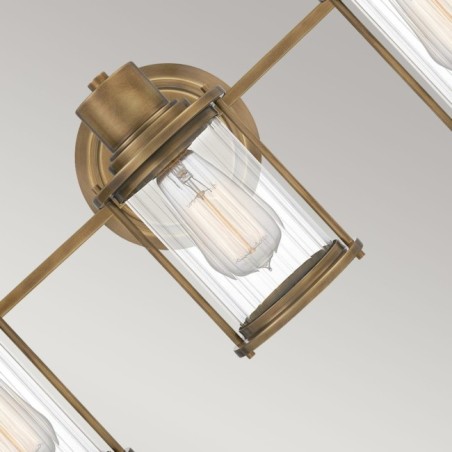 Aplique de pared para baños Riggs (3 luces)