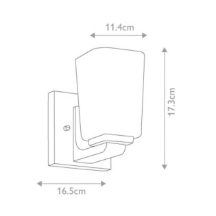 Aplique de pared Roehm