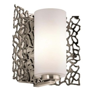 Aplique de pared Silver Coral