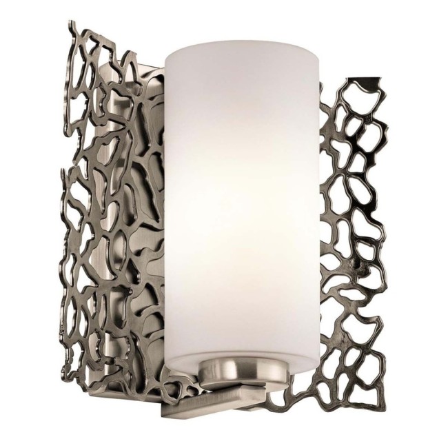 Aplique de pared Silver Coral