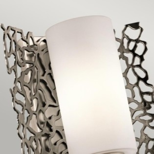 Aplique de pared Silver Coral