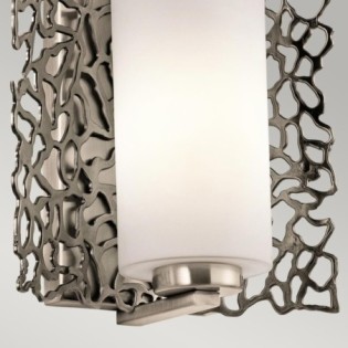 Aplique de pared Silver Coral