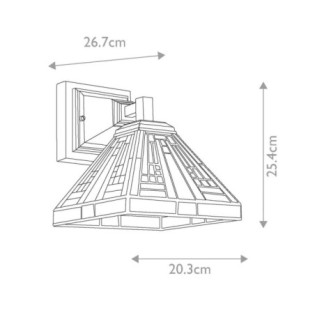 Aplique de pared Stephen