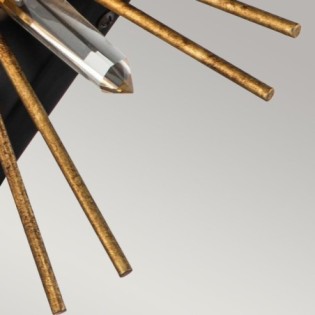 Aplique de pared Sun King