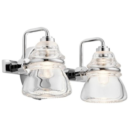 Aplique de pared para baños Talland (2 luces)