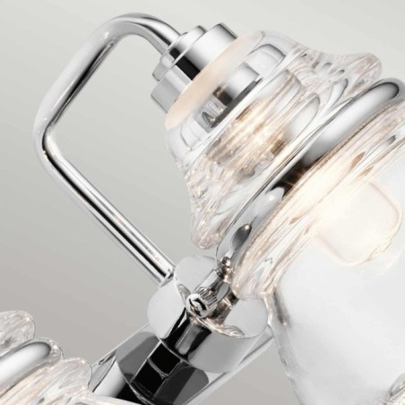 Aplique de pared para baños Talland (2 luces)
