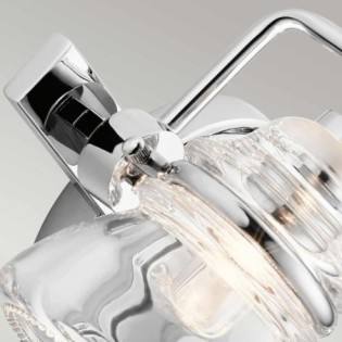Aplique de pared para baños Talland (2 luces)