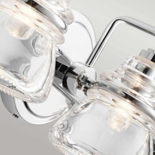 Aplique de pared para baños Talland (3 luces)