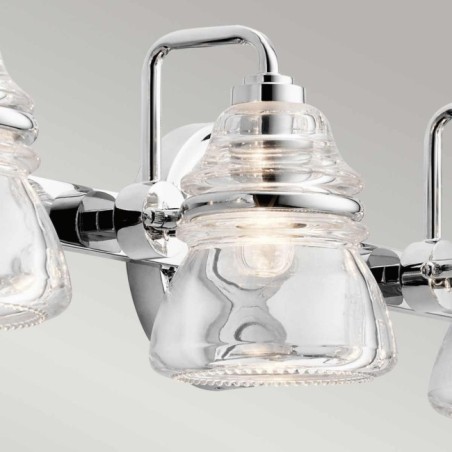 Aplique de pared para baños Talland (4 luces)