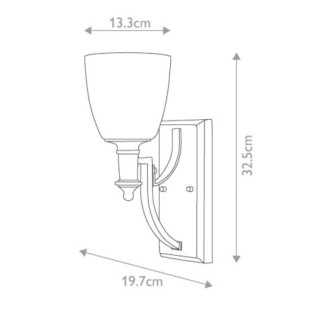 Aplique de pared Truman