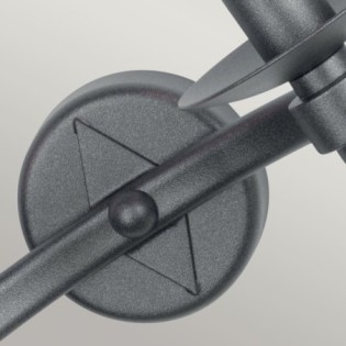 Aplique de pared Warwick (2 luces)