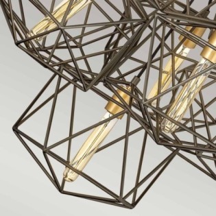 Lámpara de techo Astrid (11 luces)