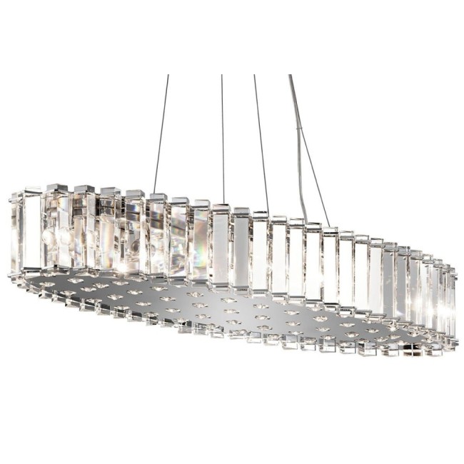 Lámpara de techo Crystal Skye (12 luces)