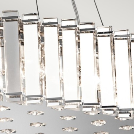 Lámpara de techo Crystal Skye (12 luces)