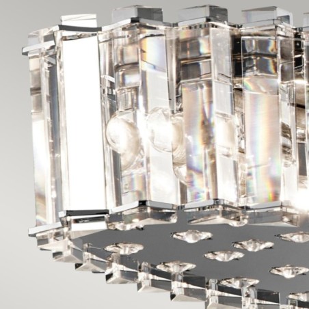Lámpara de techo Crystal Skye (12 luces)