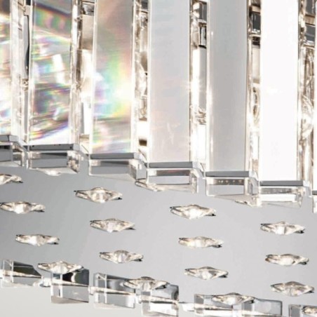 Lámpara de techo Crystal Skye (12 luces)
