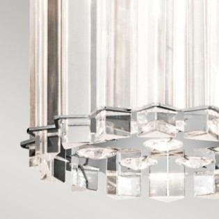 Lámpara de techo Crystal Skye (2 luces)