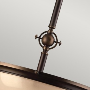 Lámpara de techo Mayflower (3 luces)