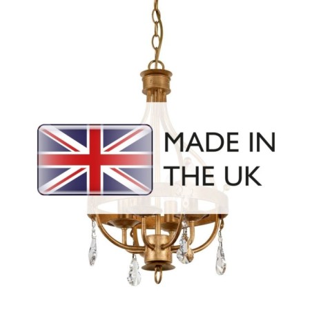 Lámpara de techo Windsor (4 luces)