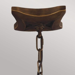 Lámpara de techo Yarmouth (6 luces)