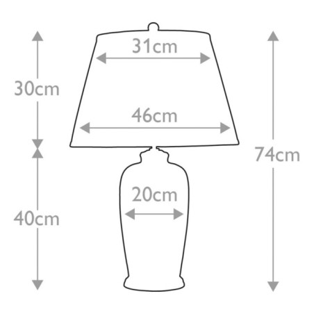 Lámpara de mesa Black Birds