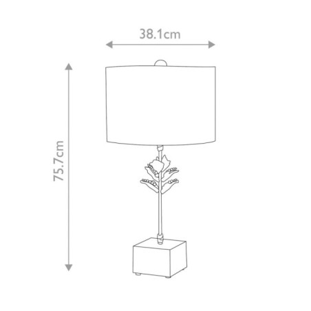 Lámpara de mesa Camilia
