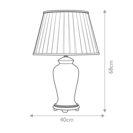 Lámpara de mesa Datai